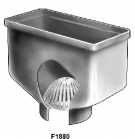 Mifab Series F1880 4&rdquo; X 8&rdquo; Open Sight Drip Drain