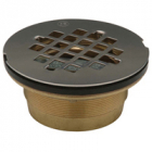 Zurn FD2275-BR Brass No-Caulk Shower Stall Drain