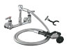 CHG Pre Rinse Utility Sprays with Swivel Hose, Angled Spray Valve and Wall Hook