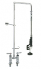 CHG KL56-5000 Series - Pre-Rinse, Deck Mount, Elevated Bridge, Swivel Arm Faucet