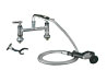 CHG KL60-2000 Series - Utility Spray, Deck Mount, Elevated Bridge, 8&quot; O.C. Faucets