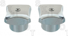HANDLES WITH 19 POINT BROACH