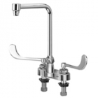 Zurn Z812S6-XL Lead-Free Centerset  8in Bent Riser Spout  6in Wrist Blade Hles Lead-Free