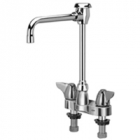 Zurn Z812U3-XL Lead-Free Centerset  6in Vacuum Breaker Spout  Dome Lever Hles