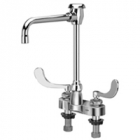 Zurn Z812U4-XL Lead-Free Centerset  6in Vacuum Breaker Spout  4in Wrist Blade Hles