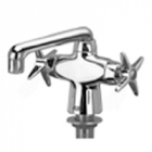 Zurn Z826F2-XL Double Lab Faucet  6in Cast Iron Spout  Four Arm Hles Lead-free