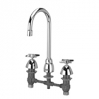 Zurn Z831B2-XL Widespread  5-3/8in Gooseneck  Four-Arm Hles Lead-free