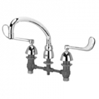 Zurn Z831J6 Widespread  9-1/2in Tubular Spout  6in Wrist Blade Hles.