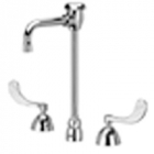 Zurn Z831T4-XL Lead-Free Widespread  4-1/2in Vacuum Breaker Spout  4in Wrist Blade Hles.