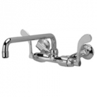 Zurn Z841H4 Service Sink Faucet  12in Tubular Spout  4in Wrist Blade Hles.