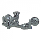 Zurn Z841Q1 Service Sink Faucet  6in Vacuum Breaker Spout Lever Hles  Aerated Outlet.
