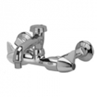 Zurn Z841Q3 Service Sink Faucet  6in Vacuum Breaker Spout, Four-Arm Hles  Aerated Outlet.