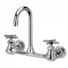 Zurn Z842A2 Sink Faucet  3-1/2in Gooseneck  Four-Arm Hles.