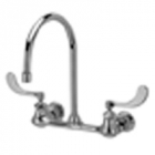 Zurn Z842C4 Sink Faucet  8in Gooseneck  4in Wrist Blade Hles.
