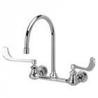 Zurn Z842C6 Sink Faucet  8in Gooseneck  6in Wrist Blade Hles