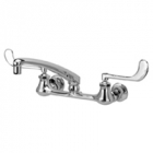 Zurn Z842G6 Sink Faucet  8in Cast Spout  6in Wrist Blade Hles.