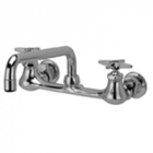 Zurn Z842H2 Sink Faucet  12in Tubular Spout  Four-Arm Hles.