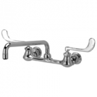 Zurn Z842I6 Sink Faucet  14in Tubular Spout  6in Wrist Blade Hles.