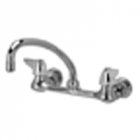 Zurn Z842J3 Sink Faucet  9-1/2in Tubular Spout  Dome Lever Hles.