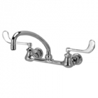 Zurn Z842J6 Sink Faucet  9-1/2in Tubular Spout  6in Wrist Blade Hles.