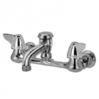 Zurn Z842N3 Sink Faucet  6in Vacuum Breaker Spout, Dome Lever Hles  3/4in Hose End .