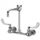 Zurn Z842T4 Sink Faucet  4-1/2in Vacuum Breaker Spout  4in Wrist Blade Hles.