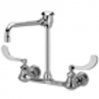 Zurn Z842U4 Sink Faucet  6in Vacuum Breaker Spout  4in Wrist Blade Hles.