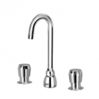 Zurn Z867A0-XL Widespread Metering Faucet  3-1/2in Gooseneck. Low-lead compliant