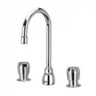 Zurn Z867B0-XL Widespread Metering Faucet  5-3/8in Gooseneck. Low-lead compliant