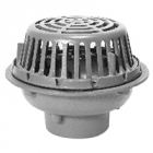 Zurn Z121 12in Diameter Roof Drain Low Silhouette Dome