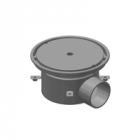 Zurn Z1820-12B 12in Diameter Side Outlet Industrial Floor Drain