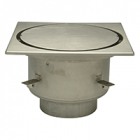 Zurn Z1830-12S 12x12 Deep Sump Industrial Floor Drain