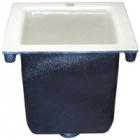 Zurn Z1902 12x12 Sani-Flor Receptor 10in Sump Depth