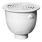 Zurn Z1950 12in Diameter Sani-Flor Receptor 8in Sump Depth