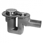 Zurn Z456 Deep Seal Trap Drain w Floor Cleanout