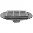 Zurn Z537 16in Sq Top Parking Dk Dr wSup Flange