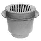 Zurn Z539 12in Heavy-Duty Drain w Deep Sump