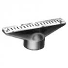 Zurn Z573 2-3/8 x 10 Gutter Drain