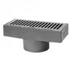 Zurn Z575 6 x 12 Medium-Duty Gutter Drain