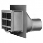 Zurn Z629 Vertical Wall Drain w Backwater Valve