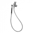Zurn Z800P0-HK-SE-SH1 Wall Supply with a 1/2in Vacuum Breaker, 4foot Vinyl Spray Hose and Hook.