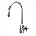 Zurn Z825C2-XL Single Lab Faucet  8in Gooseneck  Four Arm Hle Lead-free
