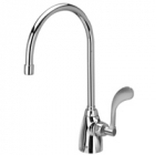 Zurn Z825C4-XL Single Lab Faucet  8in Gooseneck  4in Wrist Blade Hle Lead-free
