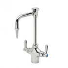 Zurn Z826U1-6M Double Lab Faucet  6in Serrated Spout  Lever Hles