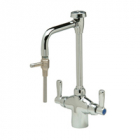 Zurn Z826U1-8M Double Lab Faucet  6in Vacuum Breaker Spout, Lever Hles  Filter Pump.