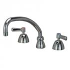 Zurn Z831J1-HS Widespread  9-1/2in Tubular Spout, Lever Hles,  Hose Spray