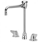 Zurn Z831U3-XL Lead-Free Widespread  6in Vacuum Breaker Spout  Dome Lever Hles.