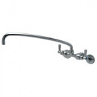 Zurn Z841J1-18-15F Back-Mounted Faucet  10in Tubular Spout  Lever Hles