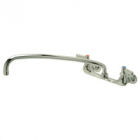 Zurn Z842J1-18-15F Back-Mounted Service Sink Faucet  18in Tubular Brass Swing Spout  Lever Hles.