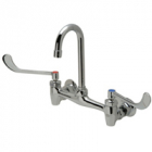 Zurn Z843A6 Sink Faucet  3-1/2in Gooseneck  6in Wrist Blade Hles.